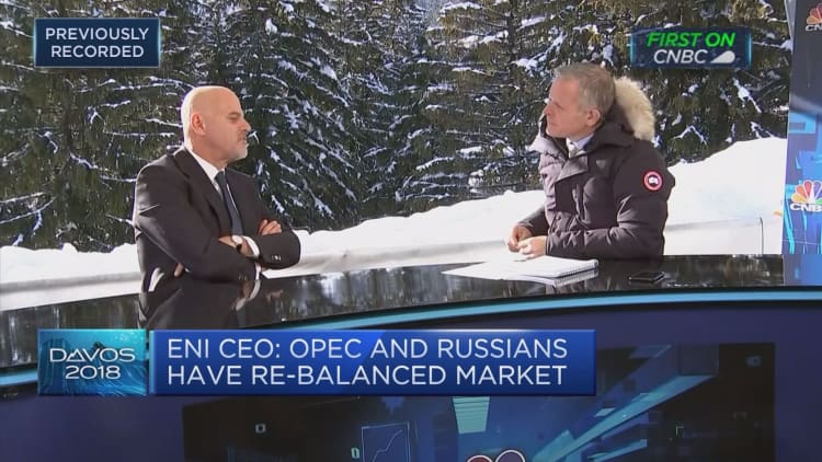 Eni CEO: OPEC and non-OPEC play a big role in market stability