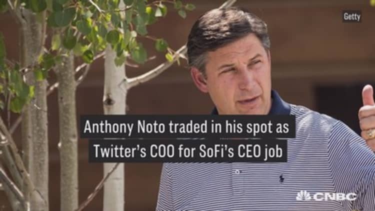 SoFi in discussions with top Twitter executive Anthony Noto over CEO job: Source