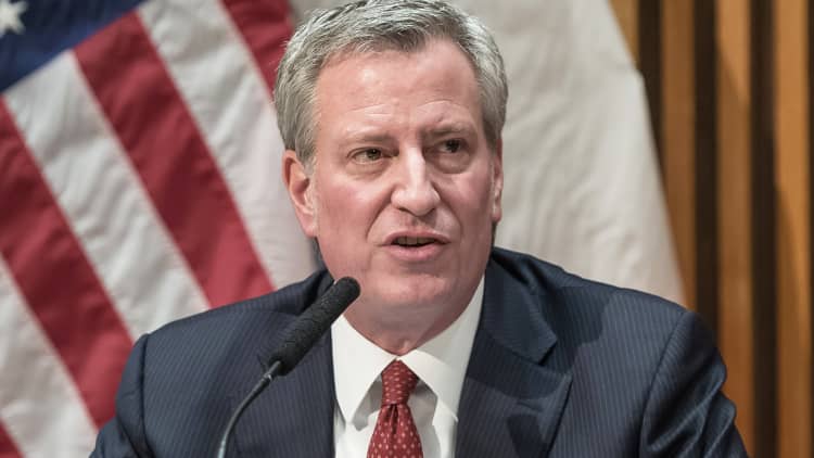 New York City schools will not fully reopen in the fall, Mayor de Blasio announces