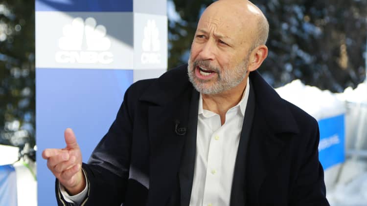 Goldman CEO Blankfein has 'really liked' what Trump has done for the economy