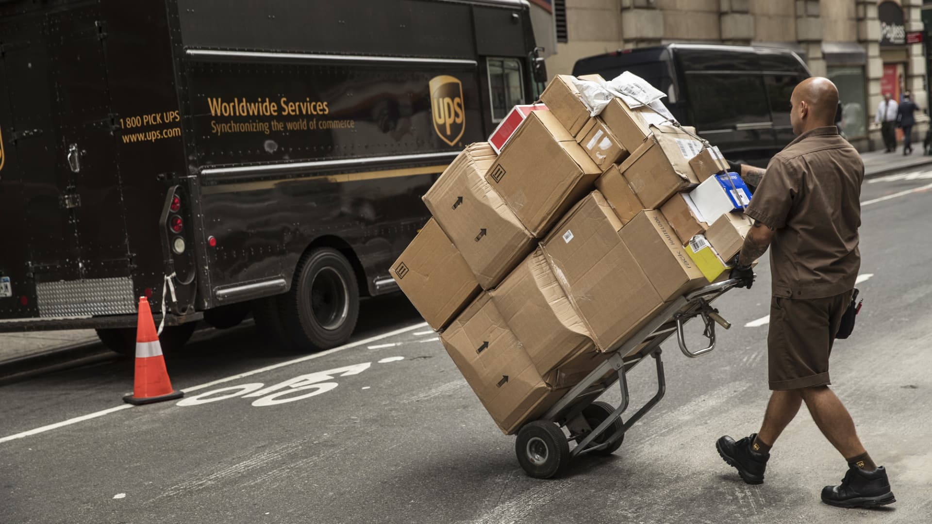 ups delivery man