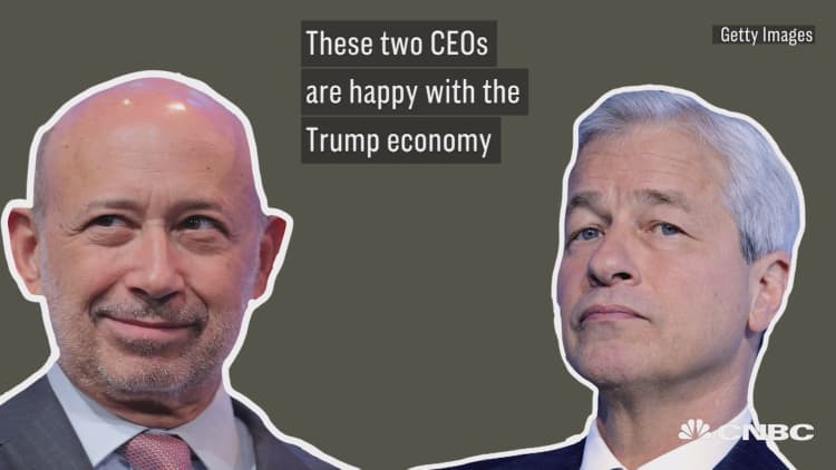 These two CEOs are happy with the Trump economy