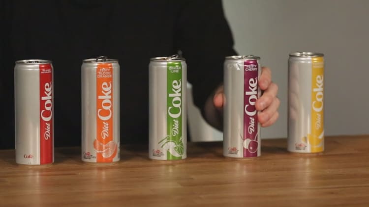 Diet Coke's redesign to attract a new generation