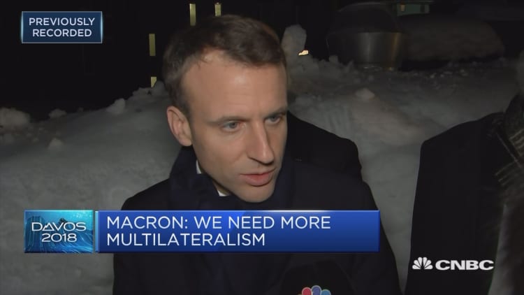 We need more multilateralism: France's Macron