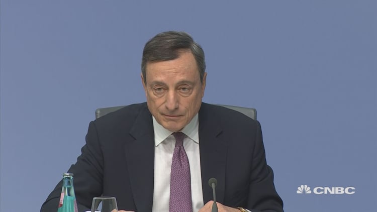 Draghi: Recent FX volatility a source of uncertainty