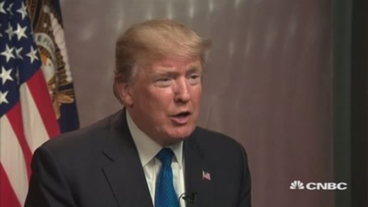 President Trump: Ultimately I want to see a strong dollar