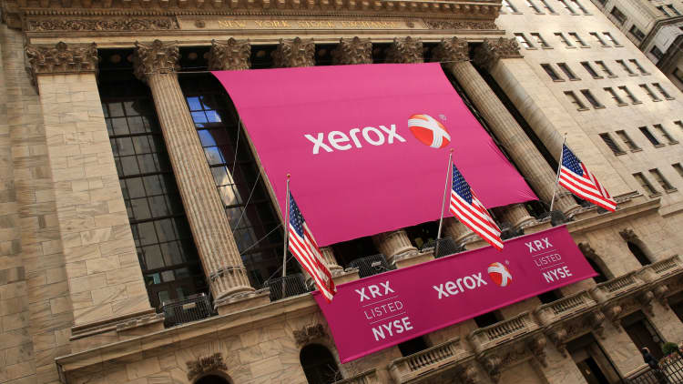 Xerox makes cash and stock offer for HP, sources tell CNBC