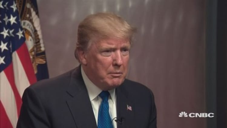 President Trump to CNBC: We're going to solve the DACA problem