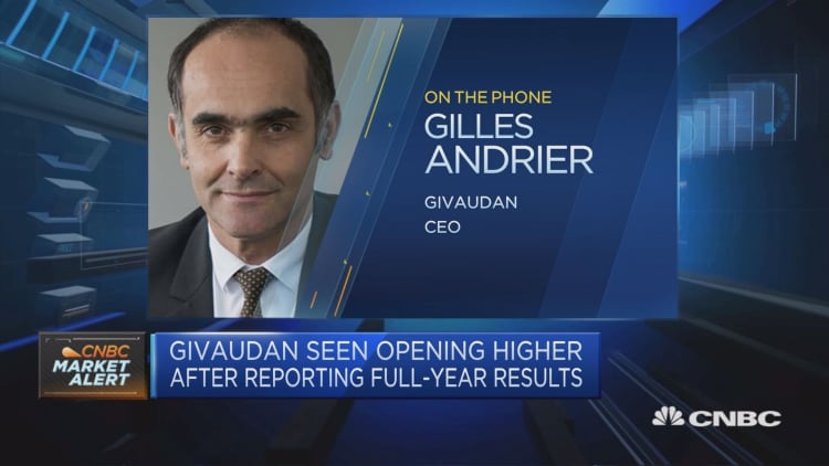 China and Brazil markets coming back strongly at the end of 2017: Givaudan CEO
