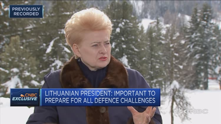 Lithuanian president: Russia is engaged aggressively around the world