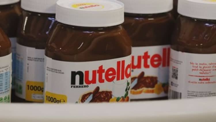 Nutella sales cause riots in France