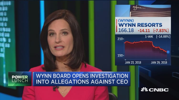 Wynn board opens investigation into allegations against CEO