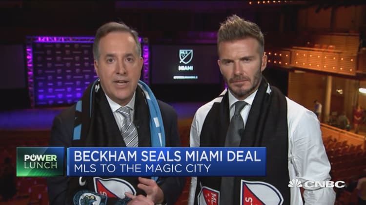 David Beckham seals Miami Major League Soccer deal