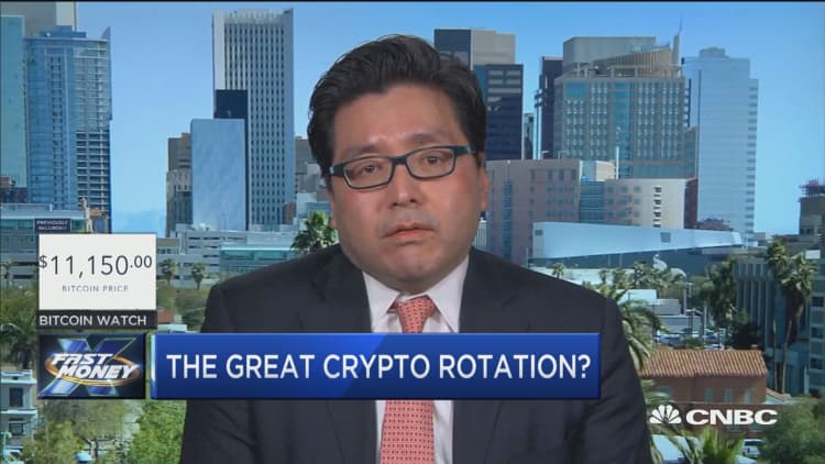 Fundstrat's Tom Lee sees a great crypto rotation occurring