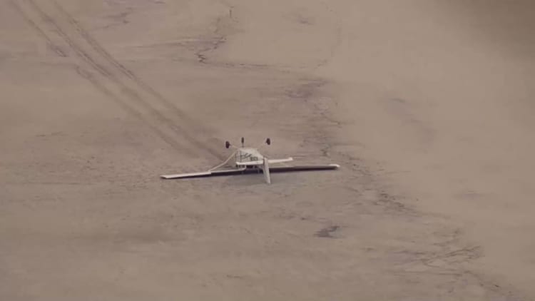 A flight lesson goes awry after emergency landing on Long Island beach