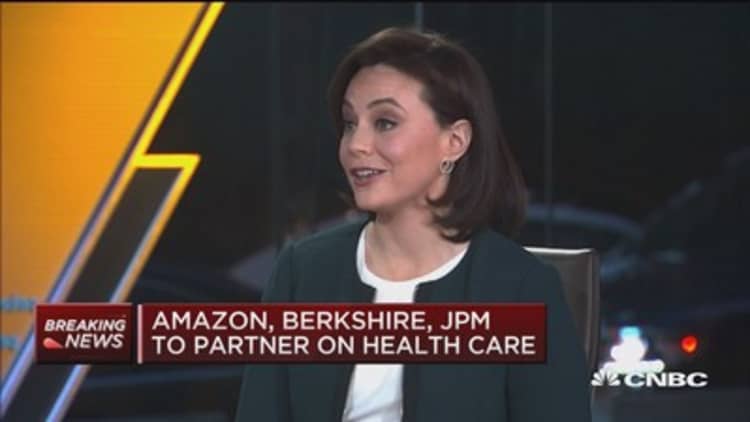 Stocks on the move after Amazon, Berkshire and JP Morgan announce health-care partnership