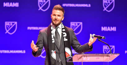 David Beckham says 'perseverance' got Inter Miami soccer into the MLS
