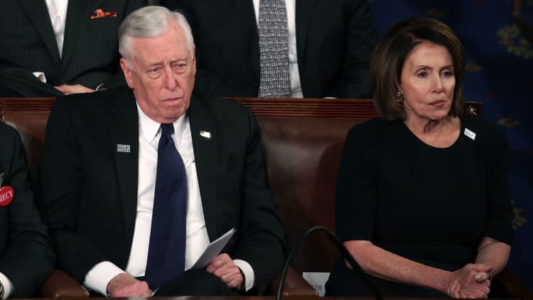 Our side of the aisle didn't view Trump's speech as bipartisan, says Democratic Rep. Steny Hoyer