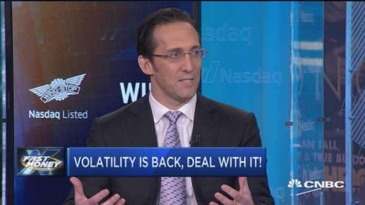 Strategist: Volatility is back, deal with it