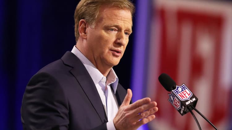 Watch CNBC's full interview with NFL Commissioner Roger Goodell