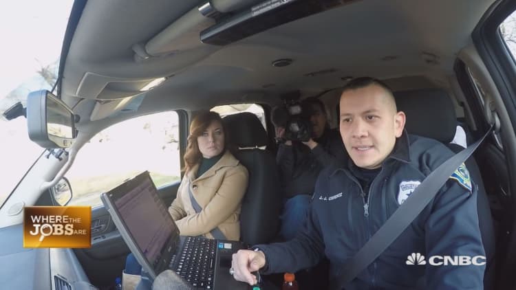 Kate Rogers' ride along with a Houston police officer