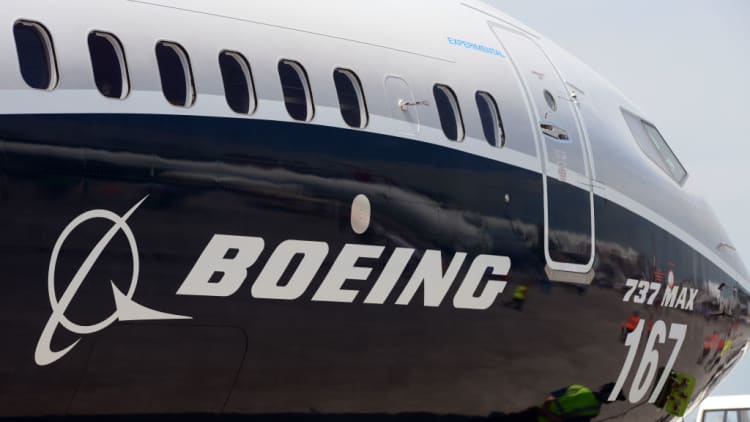 Boeing lands in correction territory sinking more than 2 percent