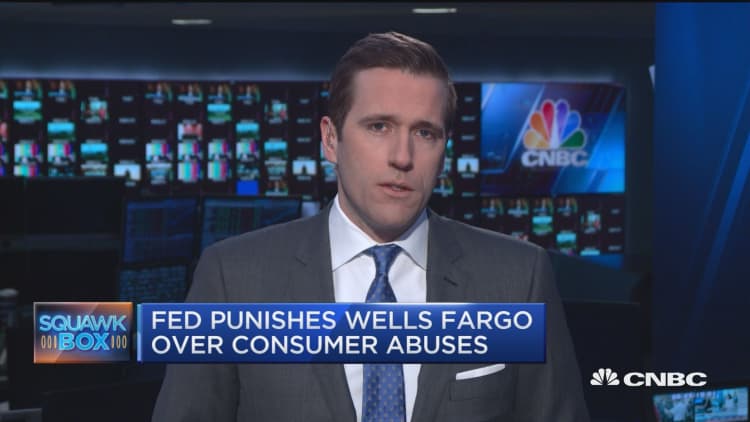 Federal Reserve punishes Wells Fargo, caps total assets