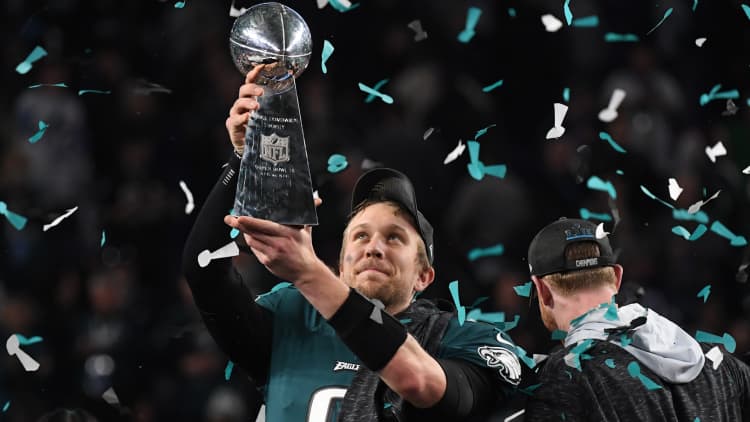 Here's how much money the Philadelphia Eagles will bring home for winning the Super Bowl
