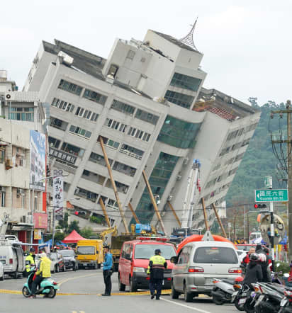 Rescuers in Taiwan search for those missing after major earthquake as death toll rises to 10