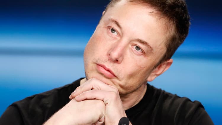 Tesla's shares drop as Musk gives bizarre earnings call