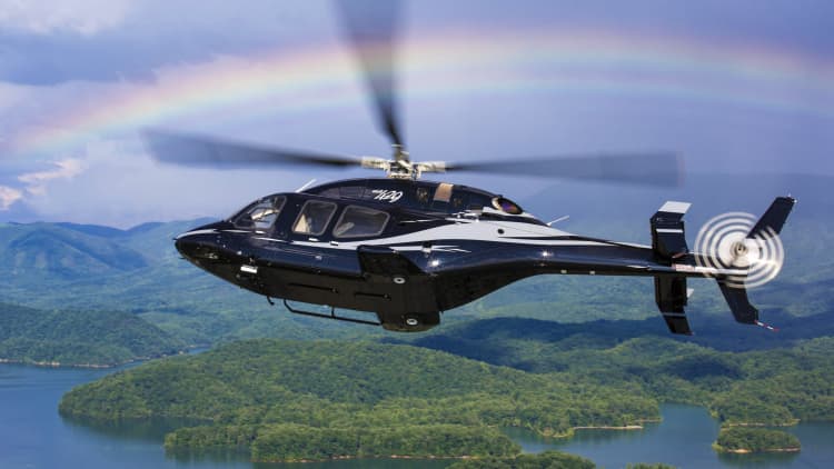 We went inside some of the world's most popular corporate helicopters