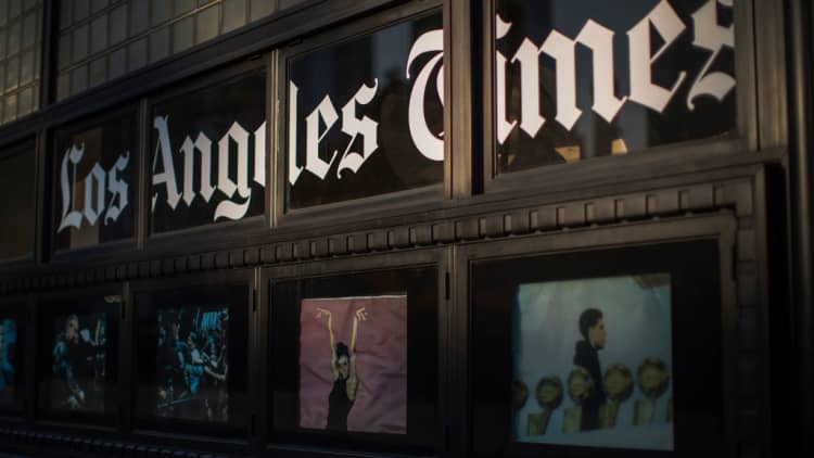 Tronc reaches deal to sell LA Times: Source