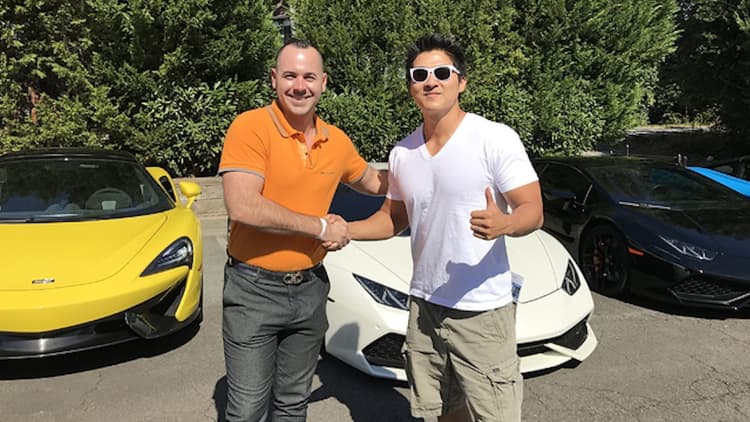 This guy bought a Lamborghini with bitcoin