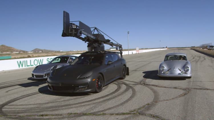 The $130,000 custom Porsche used to film high-speed car chases
