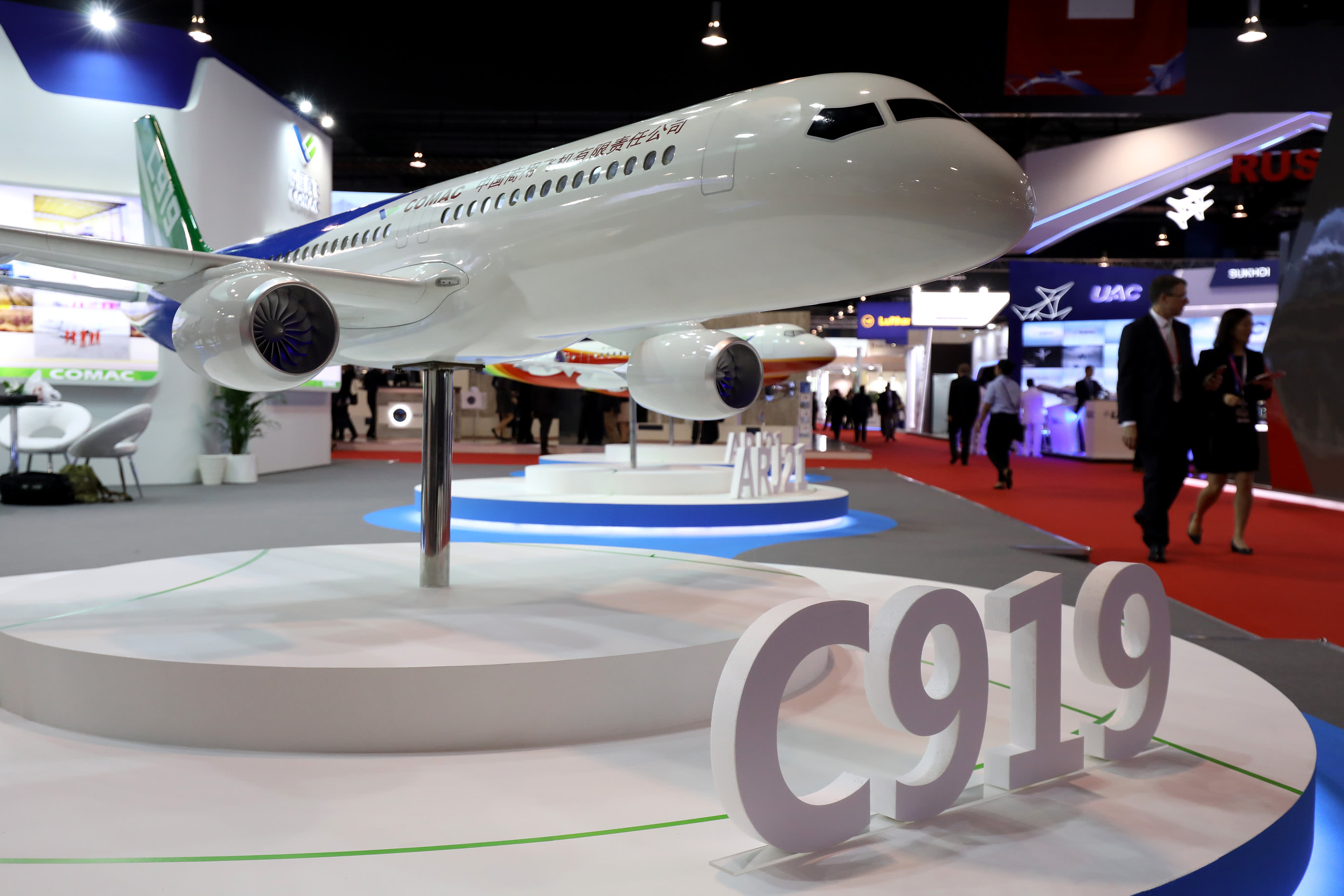China zeigt COMAC C919-Flugzeuge auf der Singapore Airshow. Was Sie erwartet