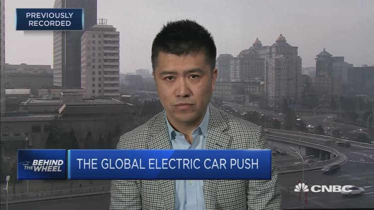 China's electric vehicle market will see 'fierce competition'