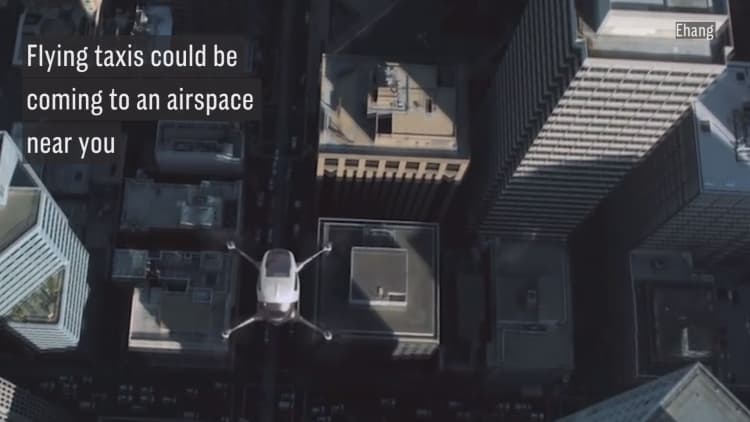 Flying taxis could be coming to an airspace near you