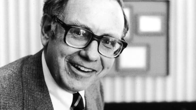 Portrait of Warren Buffett, January 1980.