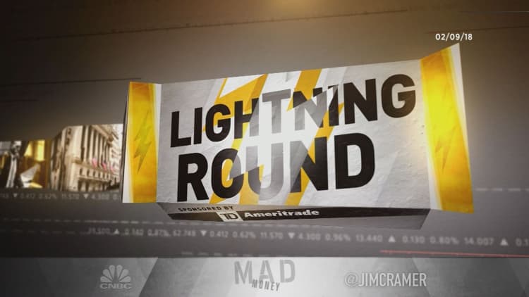 Cramer's lightning round: You're getting an opportunity in Amazon