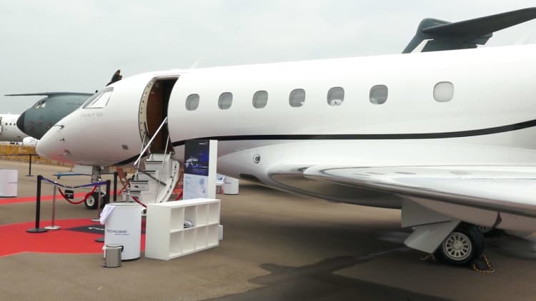 We went inside 3 private jets, starting at $10 million