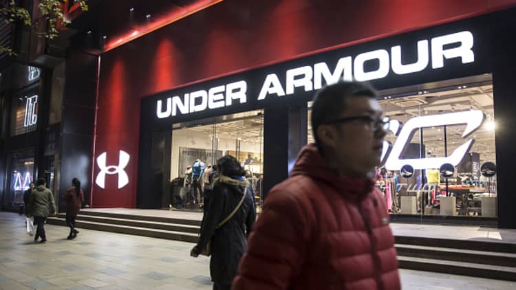 Trading Nation: Under Armour shares spike
