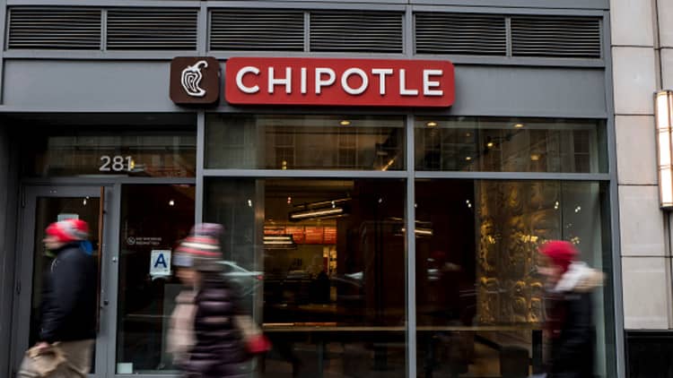 Chipotle soars after new CEO is announced