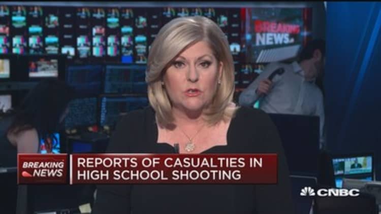 Reports of casualties in Florida high school shooting