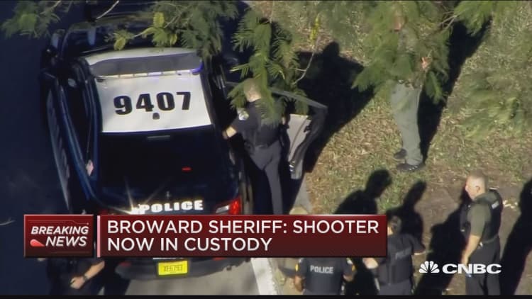 Florida shooter now in custody: Broward Sheriff