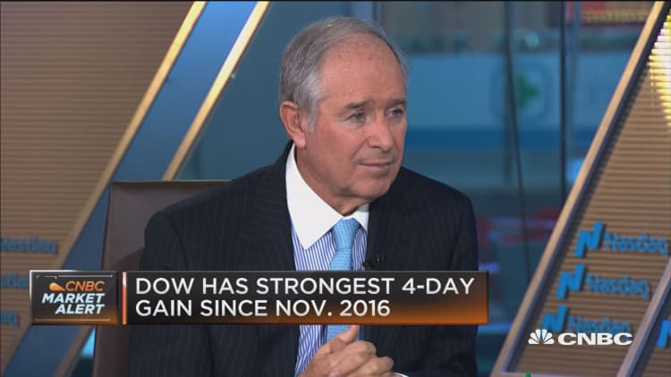 Businesses will power right through higher interest rates, says Blackstone’s CEO