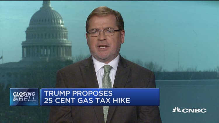 President will not support the massive cash grab on the middle class: Norquist on gas tax