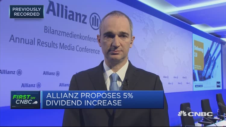 Performance on operating basis is very strong: Allianz CFO