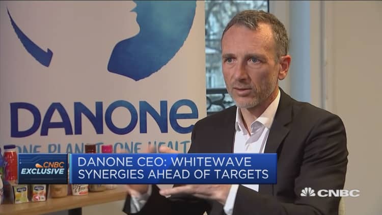 Danone CEO: Most of our US units are outperforming