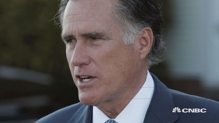 Mitt Romney runs for Utah Senate seat