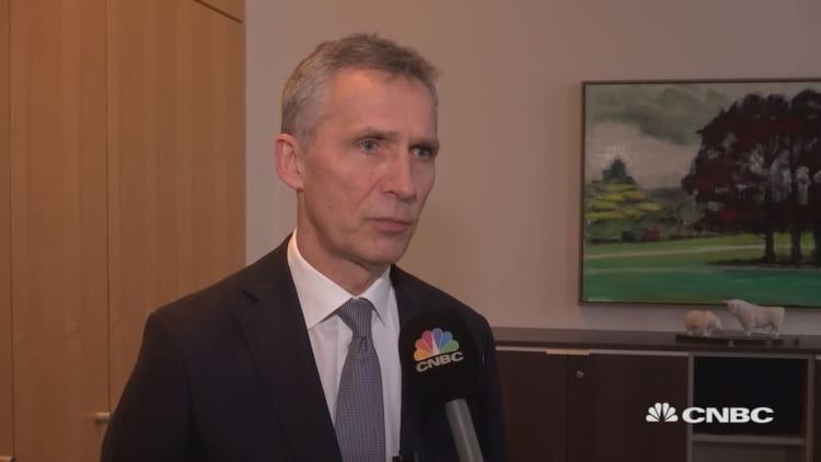 Stoltenberg: Need to strengthen cyber defenses, counter disinformation